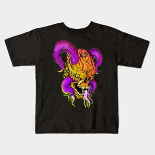 Deep One Zombie Skull Lovecraft Kids T-Shirt